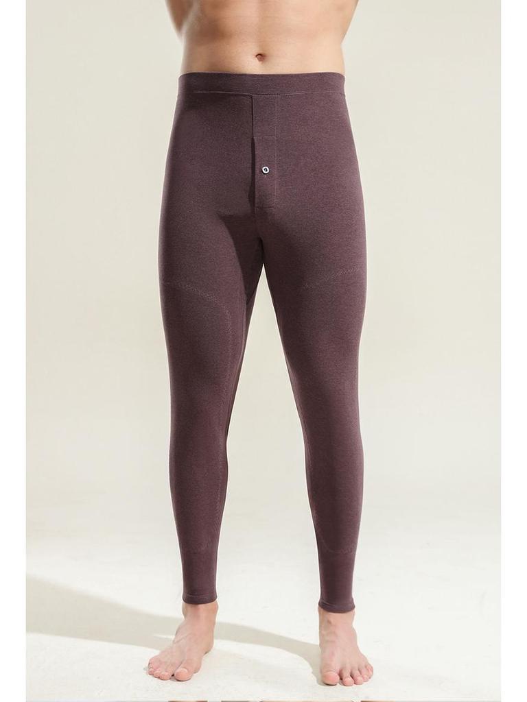 Брюки из шерсти и шелка с высокой талией: Подарочная коробка с теплыми осенними леггинсами для мужчин и женщин