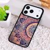 Богемный Чехол для Телефона с Тай-дай и Мандалой в Стиле Хиппи для iPhone 17 Air 16 15 11 12 14 13 Pro Max Ударопрочный Чехол