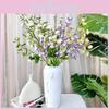 Artificial Flower Orchid Wedding Hotel Restaurant Decoration Photography Props