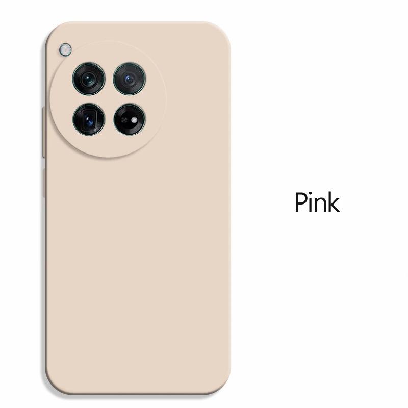 Для OnePlus 12 Чехол Противоударный квадратный жидкий силиконовый мягкий чехол для OnePlus 12 One Plus 12 OnePlus12 5G Чехол для телефона Coque Fundas