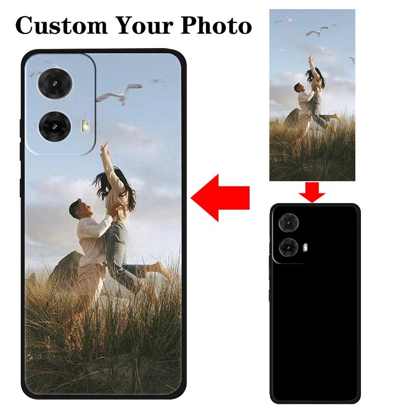 Customized Phone Case For Moto G86 G56 G60s G60 G40 DIY Soft Silicone TPU Cover Bumper For Motorola Moto G 86 56 60 40 60S Funda