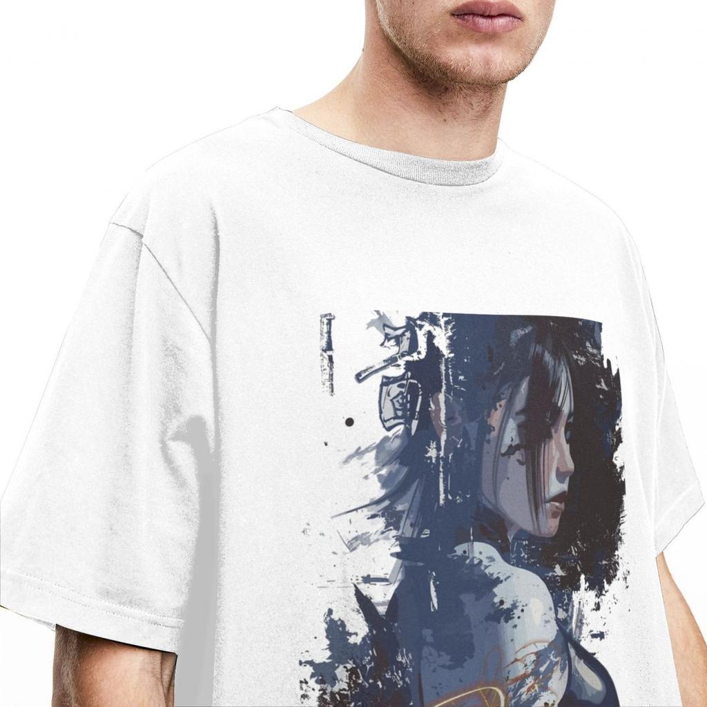 Мужские футболки с фанартами Stellar Blade, хлопковые топы, летняя футболка Y2K с коротким рукавом, футболка с круглым вырезом, новинка