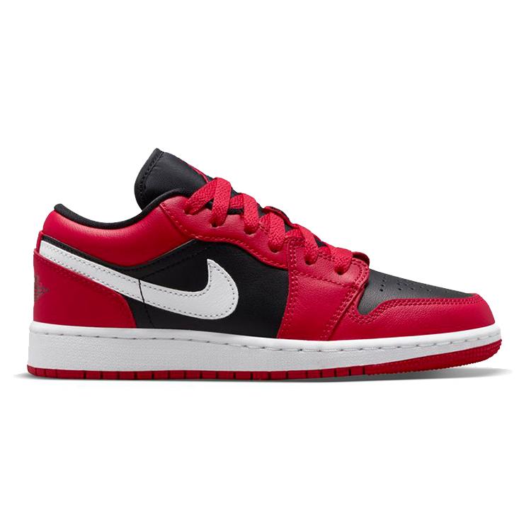 Jordan 1 Низкий Черный Очень Ягодный GS 553560-061