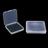 Portable Square Packing Storage Box Transparent Durable Small Items Case Sundries Organizer Plastic Power Tools Holder