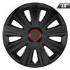 Kołpaki Aviator RR Black 16", 4 Szt.