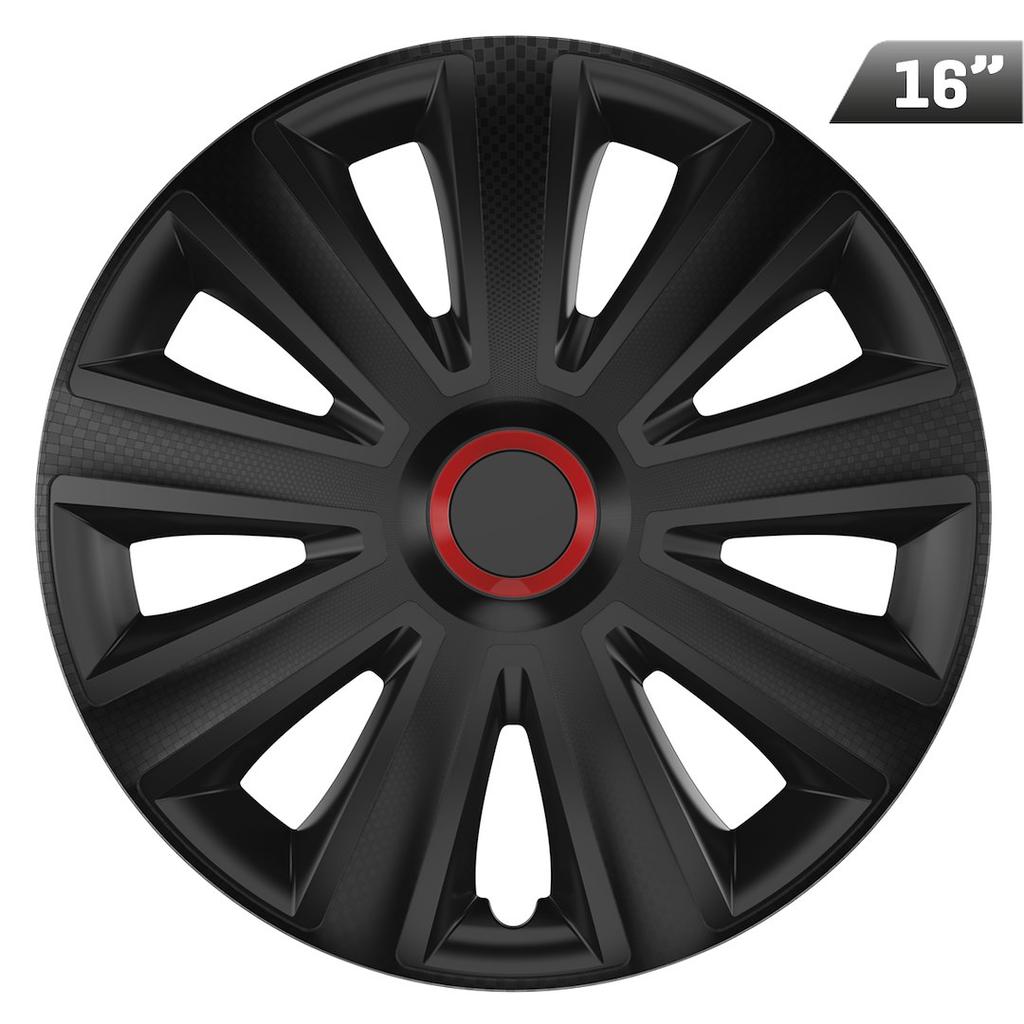 Kołpaki Aviator RR black 16", 4 szt.