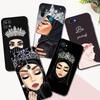 Black Tpu Case For Realme C2 C3 C12 C15 C35 C30 C31 C20 C21 C21Y C25 C25Y C25S C11 2021 2020 Muslim Islamic Gril Queen