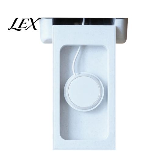Digital Detox Container under Desk Phone Holder, 3D Printed Hidden Smartphone Storage for Tabletop Isolation Case Office Home Desk, Universal Flip Up