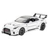 1/32 Nissan GTR-CSR2 Модель легкосплавного автомобиля с инерционным механизмом, коллекционная гоночная игрушка для детей, забавный подарок автолюбителю