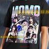Momo Hirai T Shirt Vintage Retro 90s Bootleg Sweater Saf Vintage Stylish Top For Everyday Wear Breathable Slightly Soft
