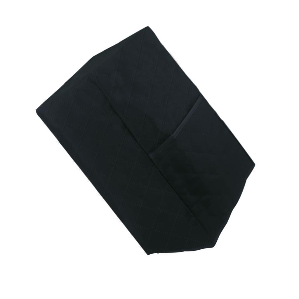 Тихий блендер и соковыжималка Защитный чехол с карманом для хранения Пылезащитный Черный Стеганый Материал Защита Кухонного Прибора