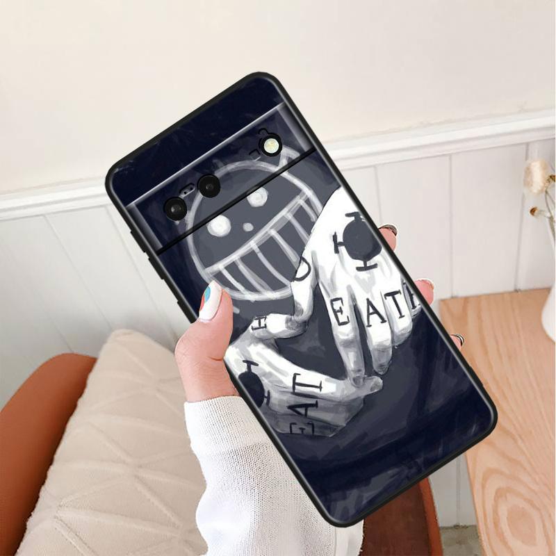 Luffys-Zoros O-nes P-ieces противоударный чехол для Google Pixel 8 7A 6A 5A 5 4 4A XL Pro 5G черный чехол для телефона мягкий чехол Fundas Capa