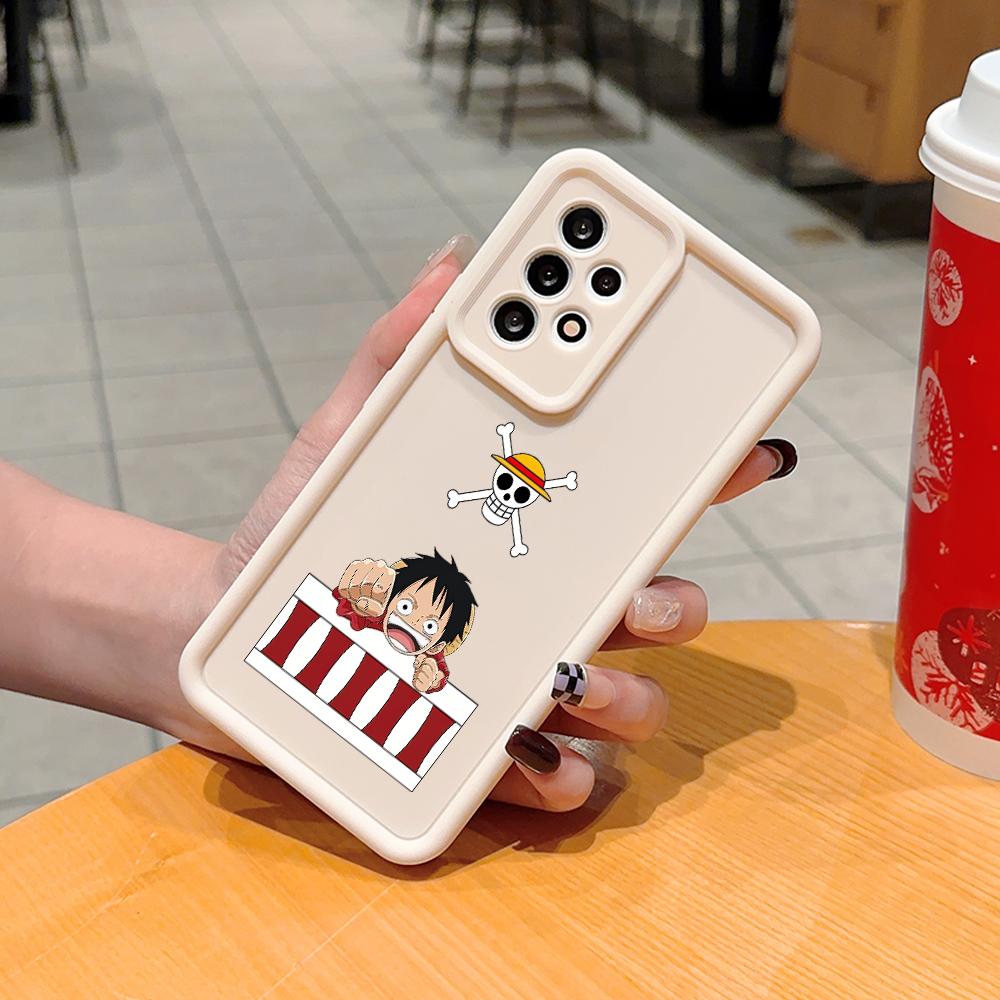 Soft Silicone Square Ladders Cartoon Pattern Full Cover Camera Protection Shockproof Case for OPPO Reno Realme OnePlus