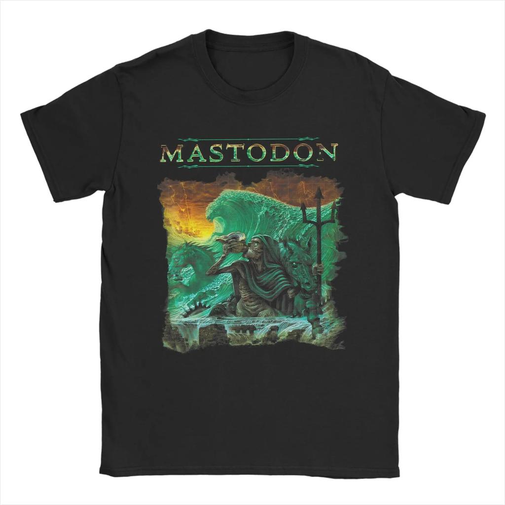 2026 Metal Band Mastodon Classic Album Graphic Print T-Shirt Women Men Cotton O-neck Oversized Streetwear Y2K Fashion Summer New Tee Short Sleeve Tops