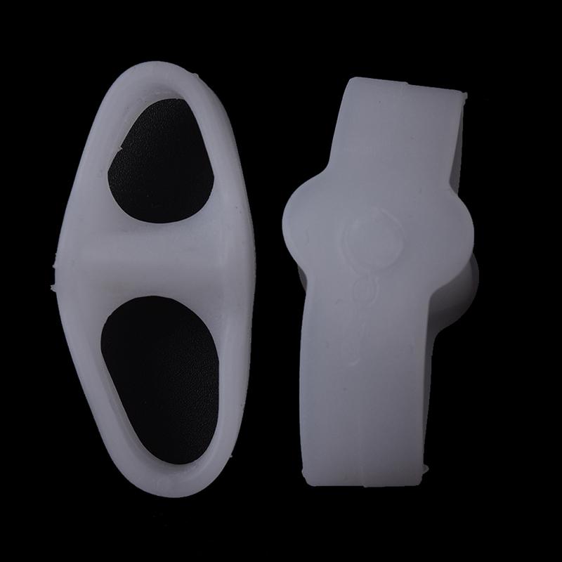 2Pcs Silicone Gel Toe Straightener Separator Bunion Corrector Pain Relief