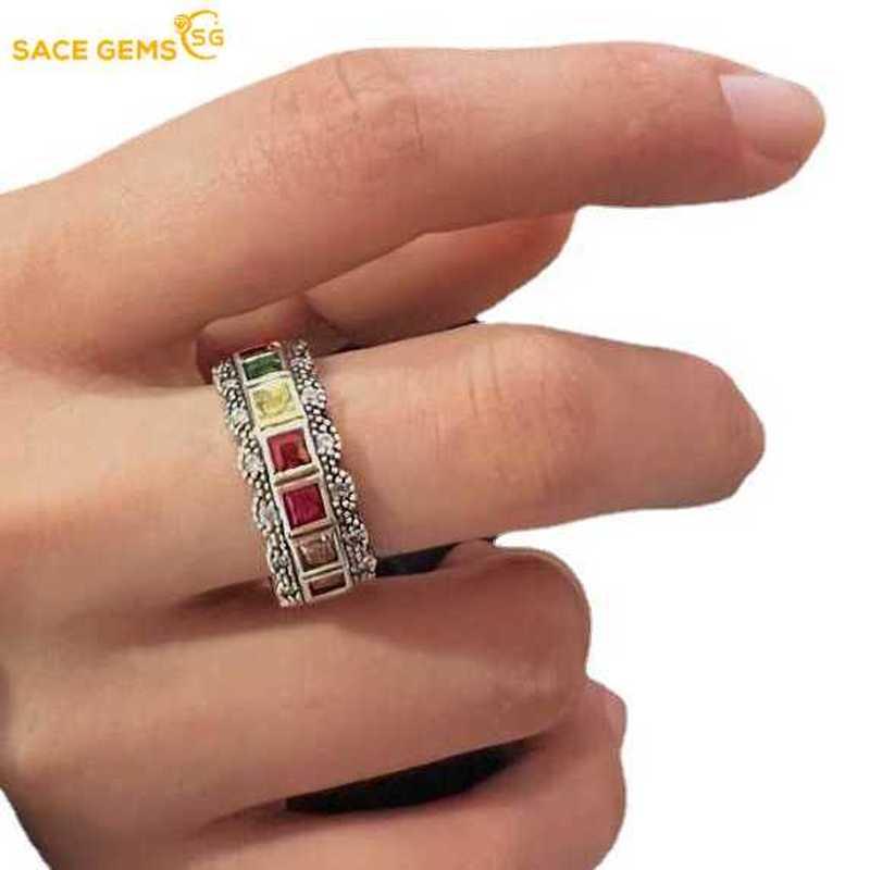 Sace Gems Классическое кольцо из медного сплава с цирконом, женские ювелирные изделия, свадебный подарок для вечеринки