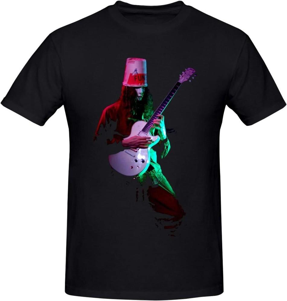 Buckethead Men#039;s Short Sleeve TShirt Print Graphic Outdoor T Shirts Tee Shirts Unisex T-Shirt