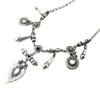 Les Trésors De Lily [E2080] - Designer Necklace 'Memories of the Past' Silver