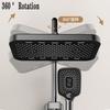 36СМ Ультра Большая Панель Большой Поток Суперзарядка Потолочная Душевая Лейка Вращение на 360° АБС Утолщенная Высокое Давление Душ для Ванной