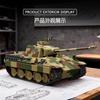 TK8002 Тяжелый танк Тигр Вторая мировая война Модель Военная серия Поле боя Игрушки для сборки своими руками Строительные блоки Праздничные подарки для мальчиков 1675 шт.