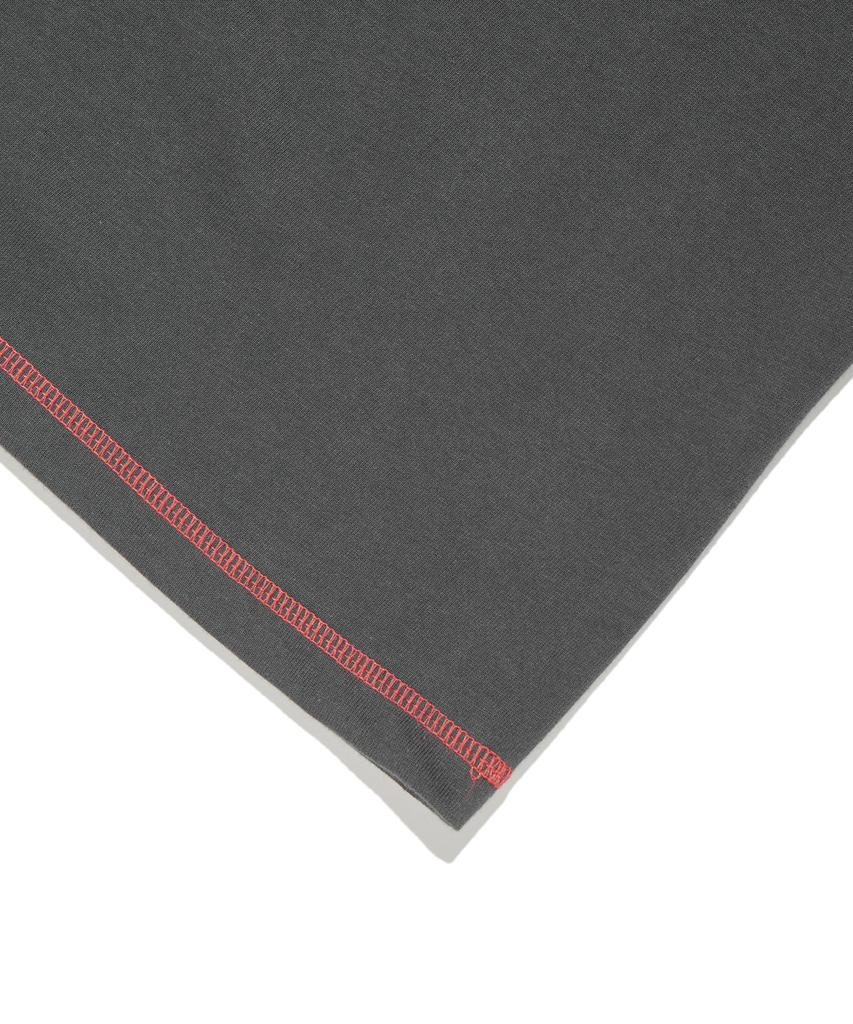 BROWNBREATH Stitch Bb Tee - Charcoal