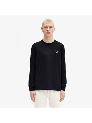 [подлинный] Fred Perry [sport] Футболка с длинным рукавом и круглым вырезом 102 Afpm2438700 102 qzgAfpm2438700 102