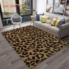 Stripe Print Wild Leopard Series Carpet Rug for Home Living Room Bedroom Sofa Doormat Decor,kid Play Area Rug Non-slip Floor Mat