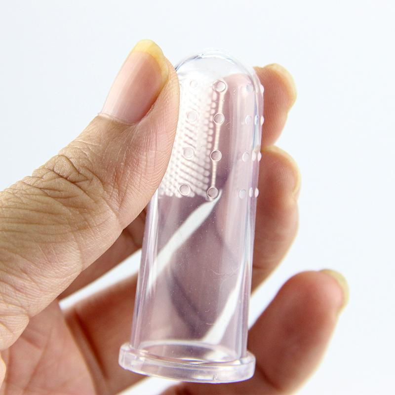Finger Baby Brush Teeth Silicone Toothbrush Cover Oem Finger Toothbrush for Baby