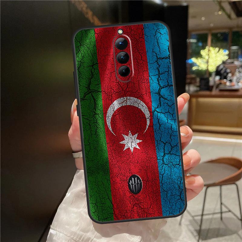 Чехол с флагом Азербайджана для ZTE Nubia Red Magic 11 10 8 8S 9 9S 10S Pro Plus 6 7 6S 7S Для RedMagic 10 Air Чехол