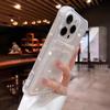 Кошелек Держатель для карт Прозрачный Мягкий чехол Для iPhone 17 11 13 12 14 15 16 Pro Max Plus Прозрачные слоты для карт Ударопрочный Бампер Чехол