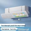 Universal Wall-Mounted Air Conditioner Wind Deflector - No Installation Windproof Guide Cover
