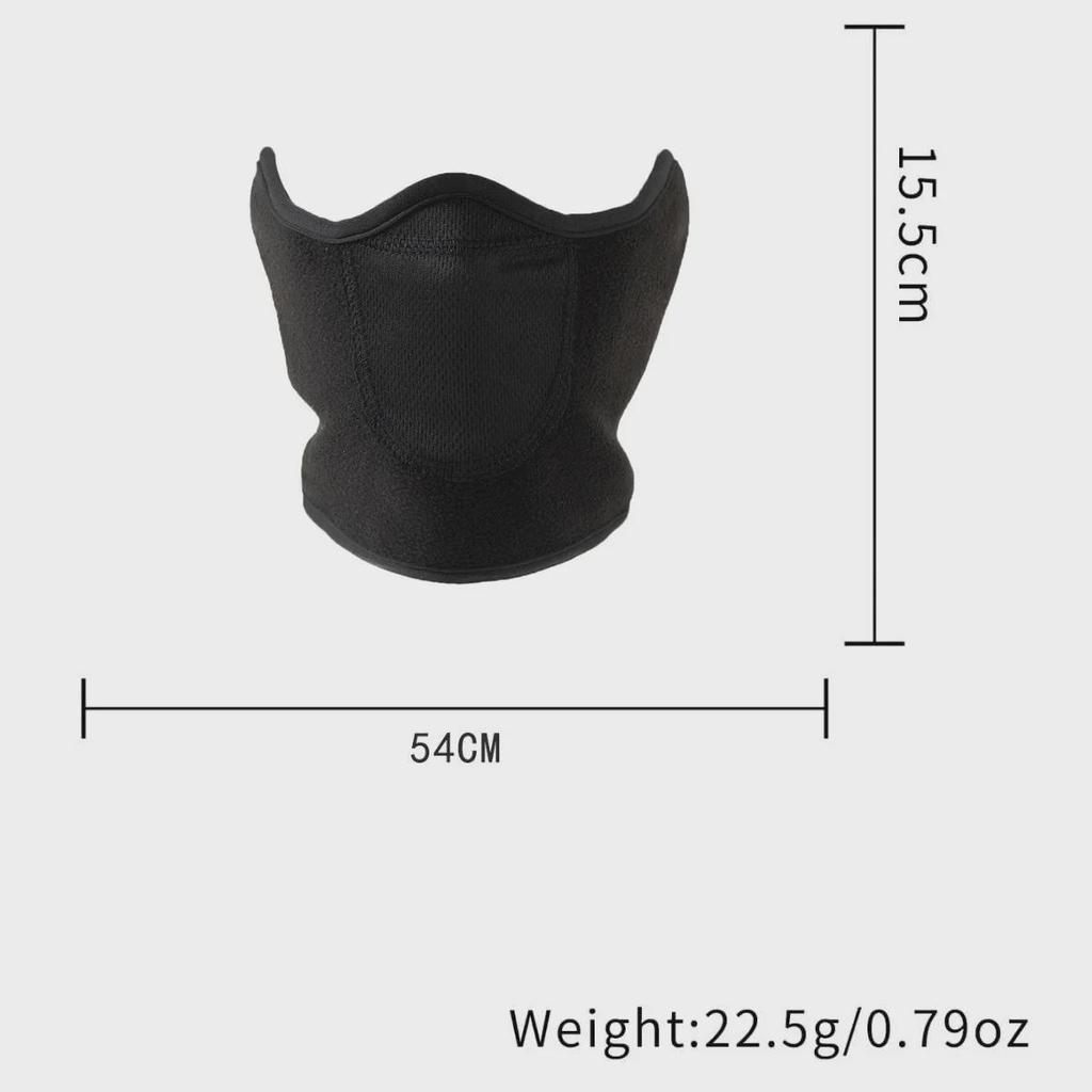 Теплый флисовый шейный платок для езды на велосипеде и катания на лыжах с защитой ушей для осени и зимы