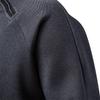 Gant 2025 Autumn/Winter Embroidery External Slant Zipper and Velvet Thick Hoodie Stand Up Collar Trendy Men's Top Coat