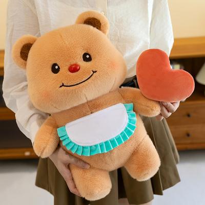 Плюшевая игрушка-медведь Масло, кукла, медведь с функцией записи любви, подушка-плед, новый подарок на праздник Циси для признания в любви