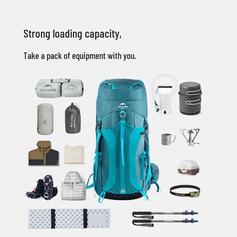 Туристический рюкзак Naturehike Cloud Path 55 л