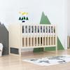 CHRUPPY Baby Bed 60 X 120 Cm Natural Wood