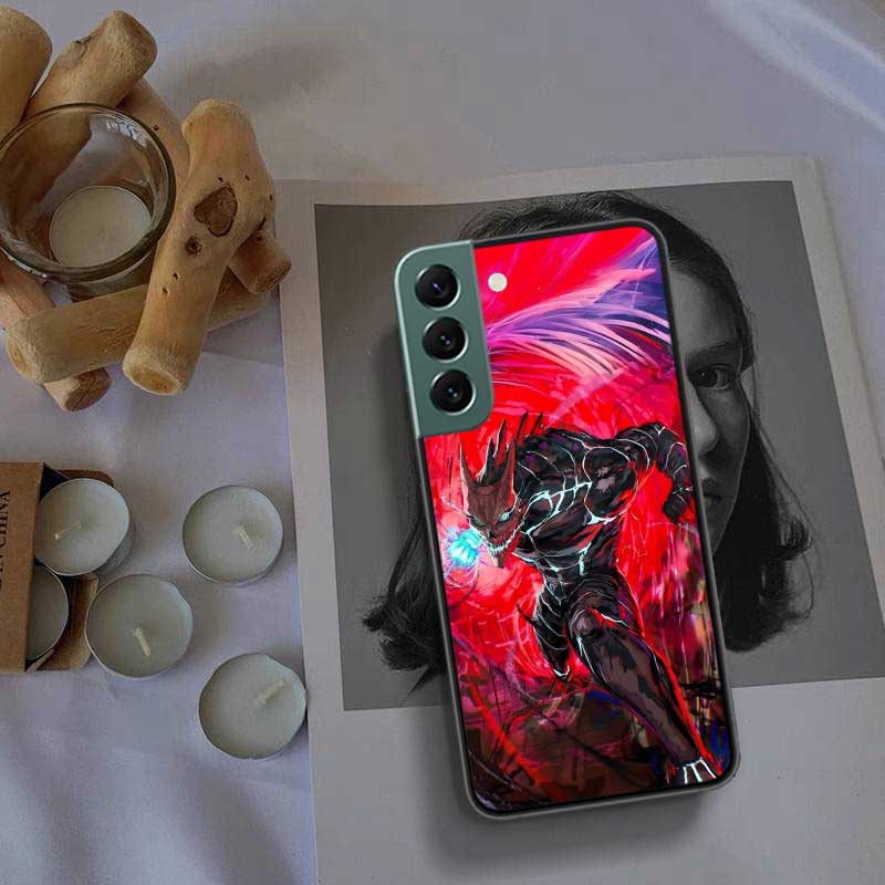 Кайдзю Нет. 8 Аниме чехол для телефона Samsung Galaxy S22 S25 Ultra S21 S10 Plus S26 Edge S20 S23 S24 FE Чехол Силиконовый Мягкий ТПУ C