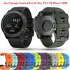20MM 22MM 26MM Sport Silicone Watch Strap Band For Garmin Fenix X7 7X Pro 6X 6X Pro Plus 3HR 955 965 935 945 Wristband