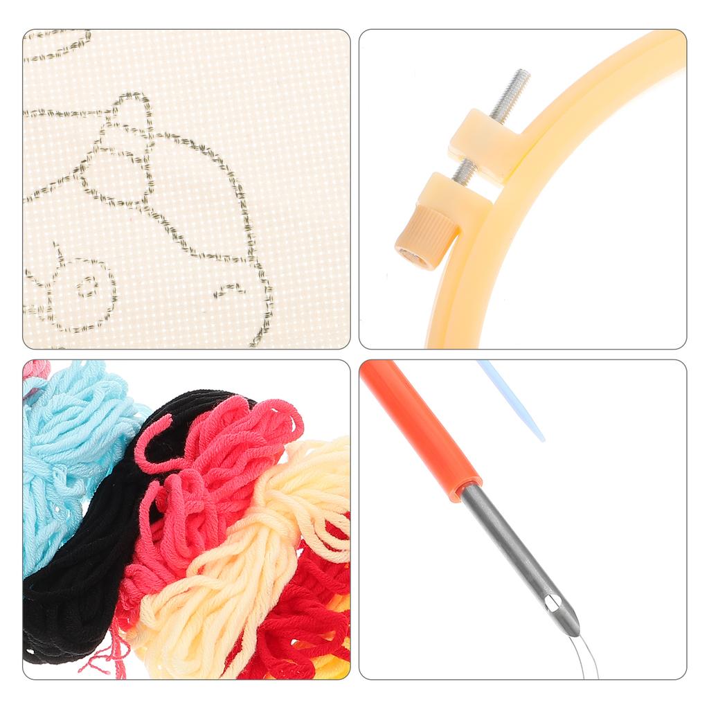 1 набор для вышивания для начинающих, пяльцы для вышивания, аксессуары для вышивания