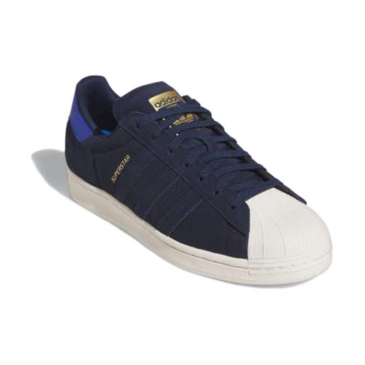adidas Кроссовки унисекс Superstar ADV Royal Blue, цвет золото-металлик, ID3365