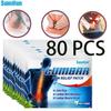 Sumifun 8/16/40/80 Pcs Herbal Back Lumbar Relief Patch The Elderly Athlete Joint Exhausted Care Balm Sticker Plaster