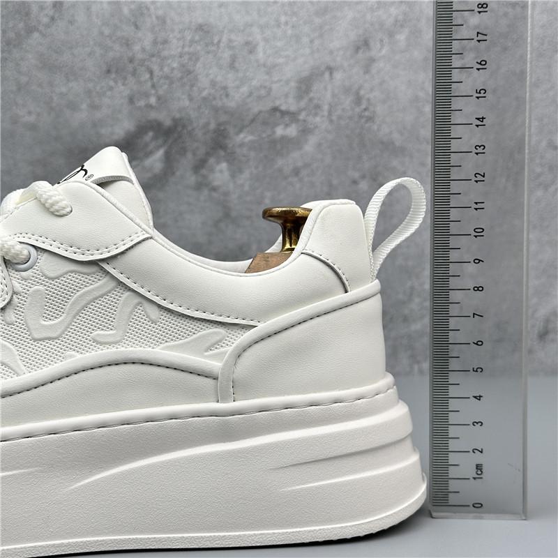 Модная мужская роскошная дизайнерская белая обувь на шнуровке на платформе, мужские модные повседневные лоферы, спортивные кроссовки для ходьбы, zapatos hombre