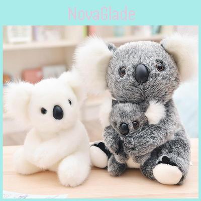 Очаровательные плюшевые игрушки Коала, изображающие сидящих маму и малыша