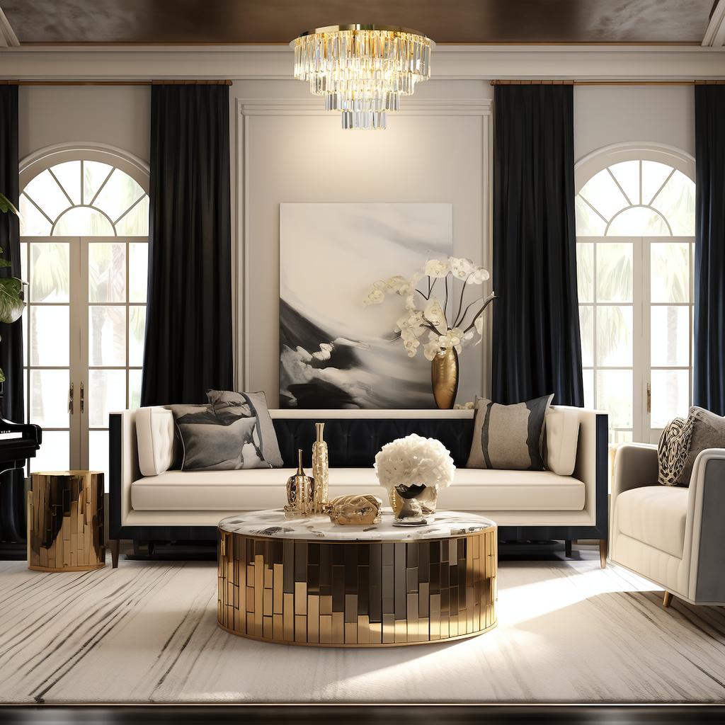 Milano Ceiling Lamp, Diameter 60Cm, 9Xe14