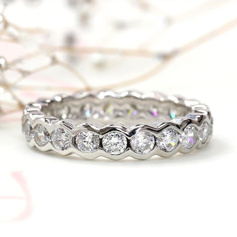 Кольца Huitan Bling Bling Promise для женщин, сверкающие кубические цирконии, свадебные аксессуары, цвет/золотой цвет, модные ювелирные изделия