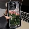 Applicable To Apple 16promax Mobile Phone Case New IPhone 15 Protective Case 13pro Trend 12 Pink Roses