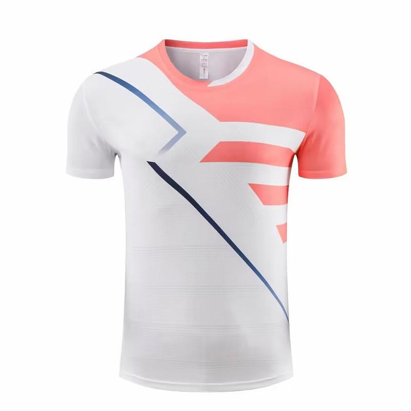 Mens Quick-Dry Sports Jersey Table Tennis Badminton Training Breathable Athletic Top All