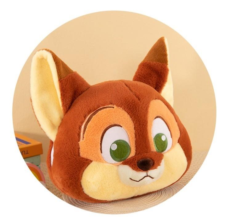 Trendy Animal Nick Judy Plush Fox Bunny Detective Dolls Stuffed Toy Bundle