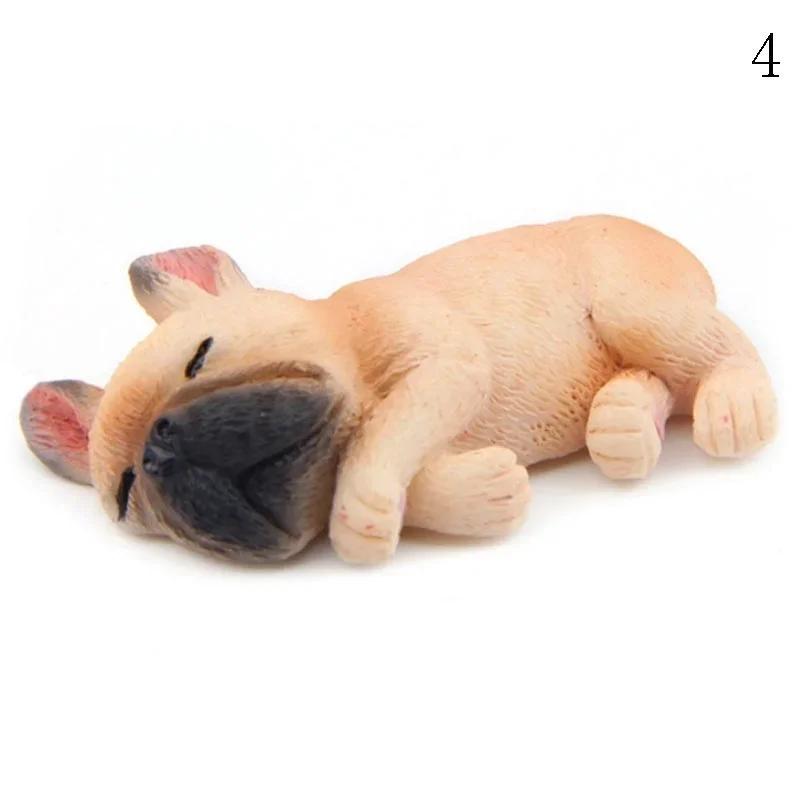 Small Bulldog French Bulldog Model Magnetic Sticker Handle Diy Fridge Sticker Magnetic Sticker