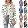 Women's Long Sleeve Cardigan V Neck Fashion Printed Shirt Lightweight  Casual Loose Thin Cardigans With Pockets